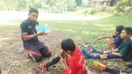  TIM U-12 DESA PUTAT GELAR SPARING PERDANA BERSAMA DESA BUNDER